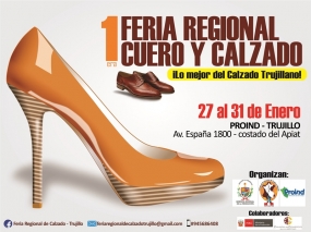 Participa de la I Feria Regional Cuero y Calzado