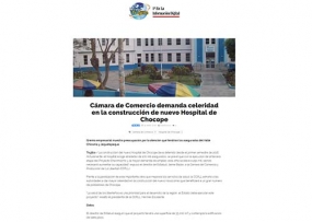 Cámara de Comercio demanda celeridad en la construcción del nuevo Hospital de Chocope (Fuente: News Trujillo)
