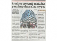 Produce presentó medidas para impulsar a las mypes (Fuente: Perú 21)